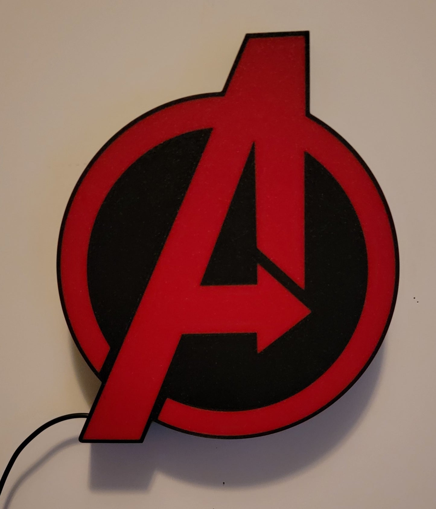 Avengers Logo LED Lightbox