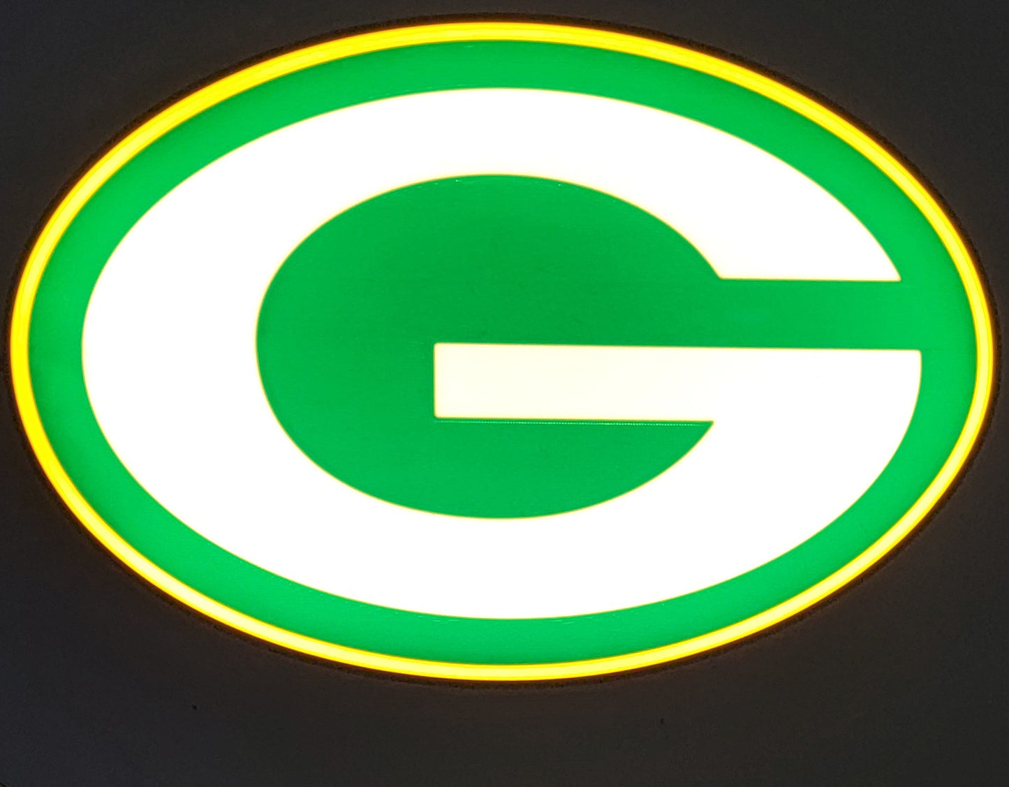 Green Bay Packers Logo LED Lightbox