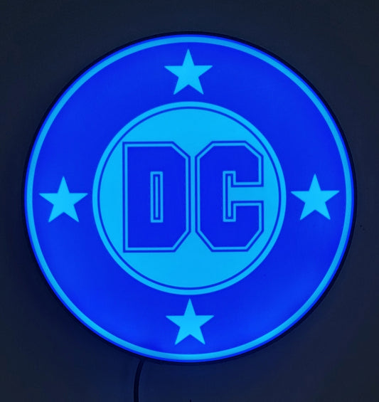 DC Comics Logo LED Lightbox