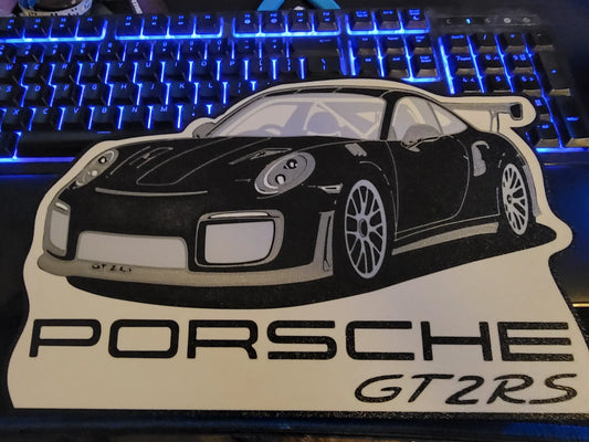 Porsche GT2RS LED Lightbox