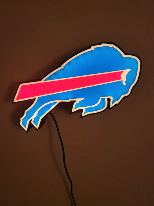 Buffalo Bills Logo LED Lightbox