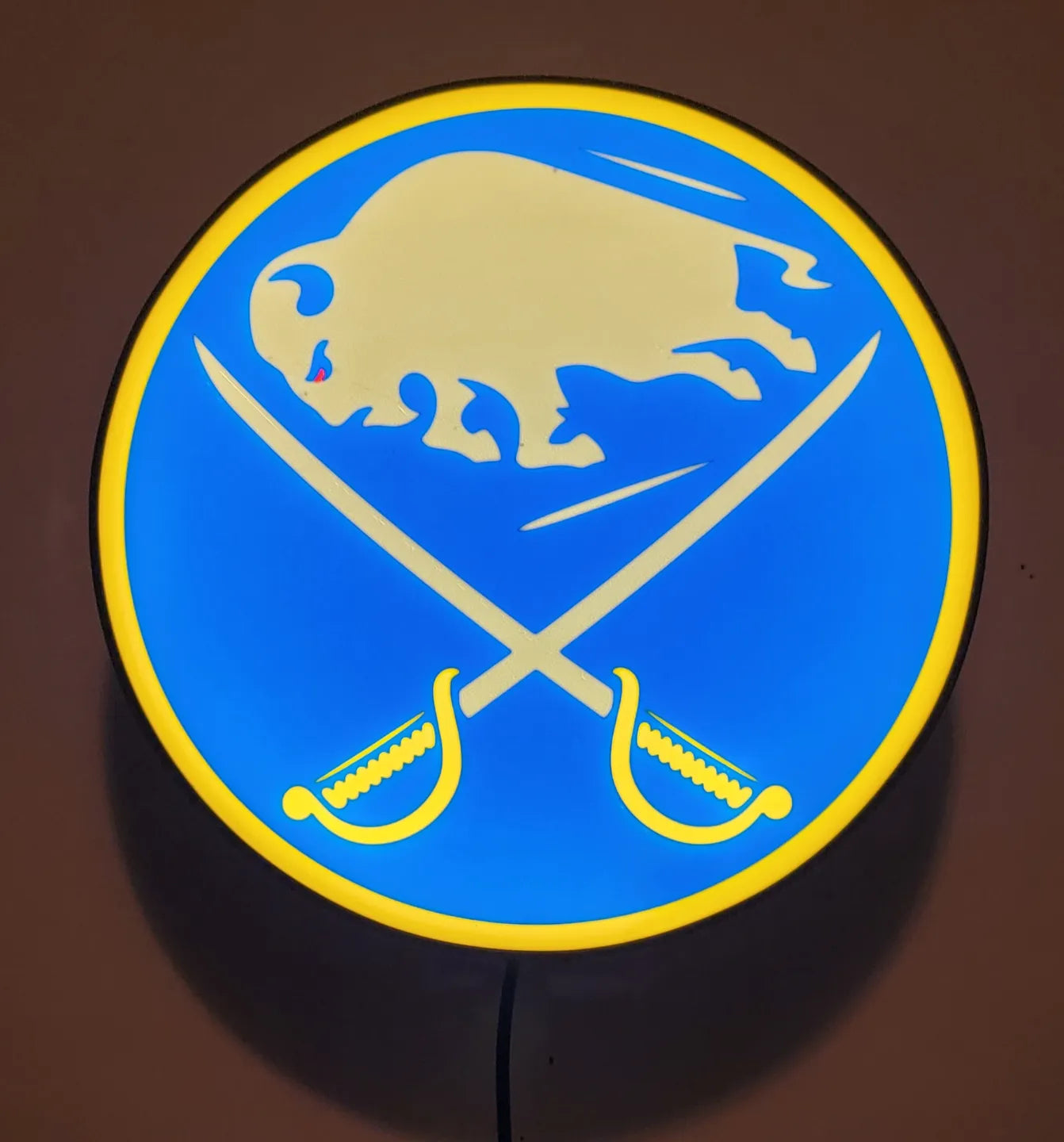 Buffalo Sabres Logo LED Lightbox