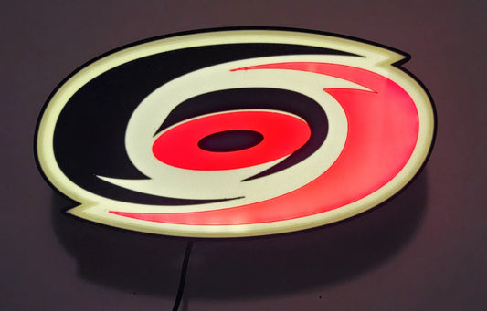 Carolina Hurricanes Logo LED Lightbox