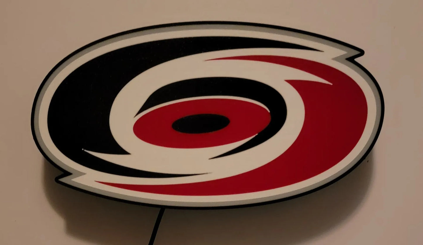 Carolina Hurricanes Logo LED Lightbox