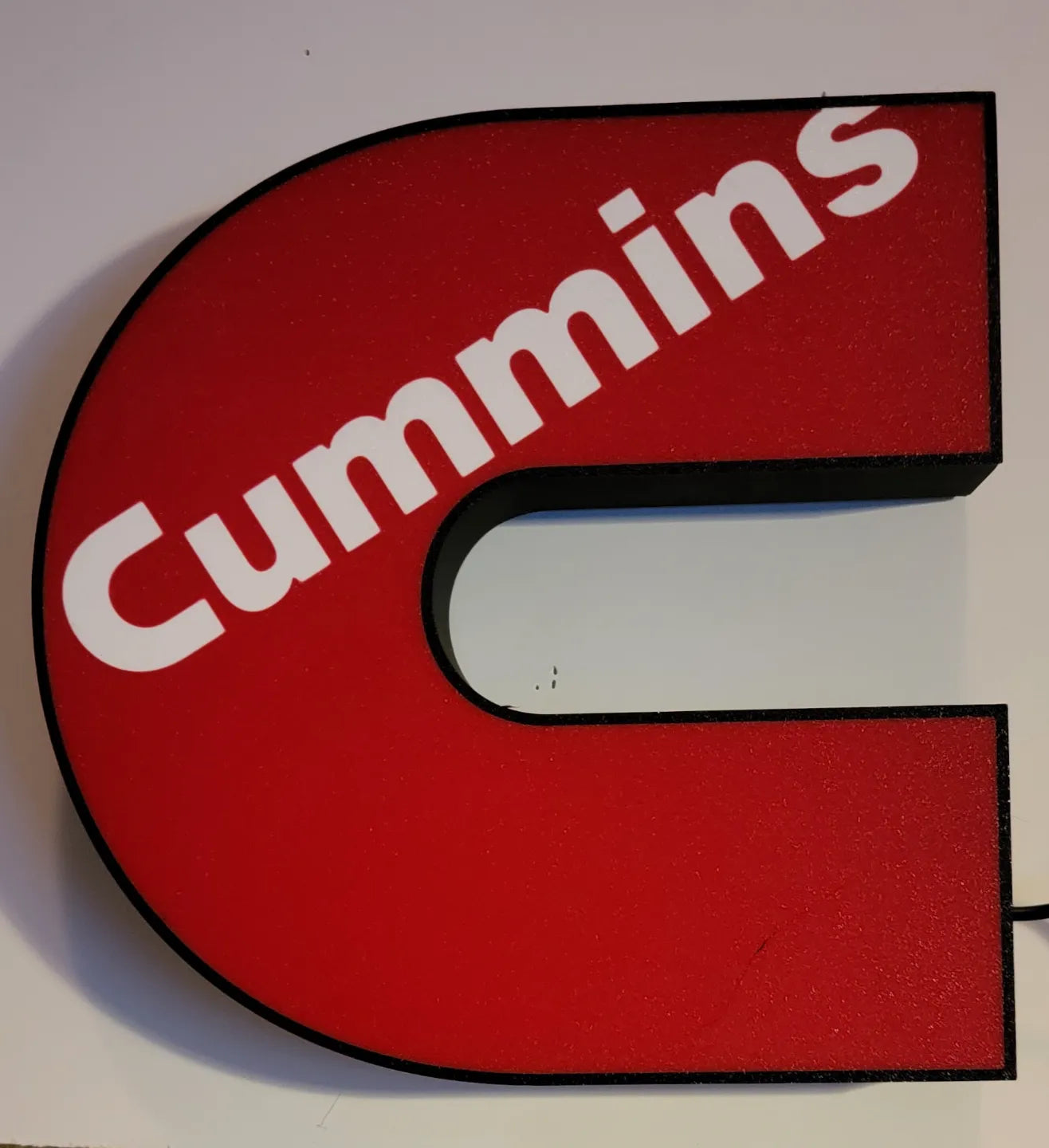 Cummins Logo LED Lightbox