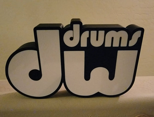 DW Drums Logo LED Lightbox