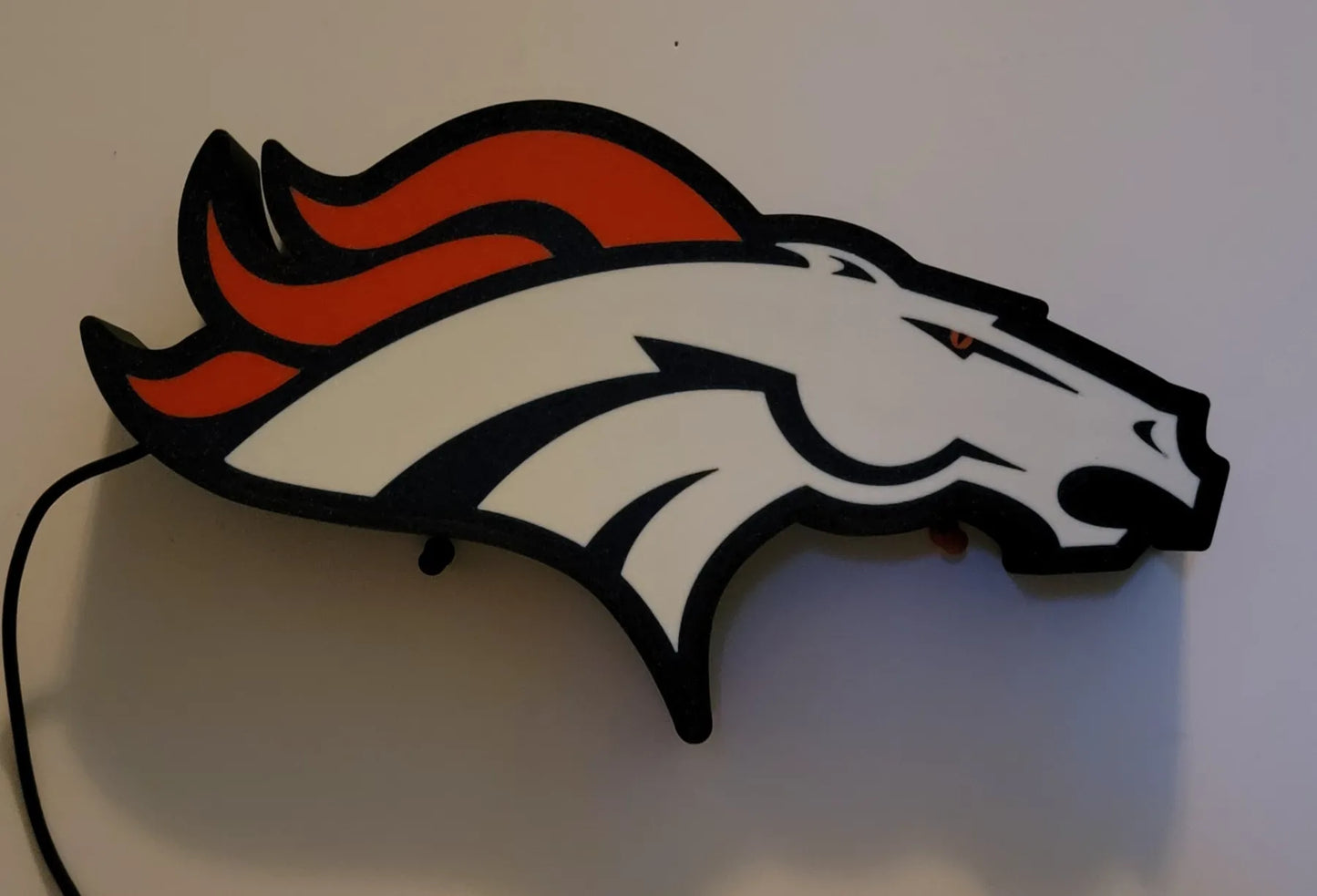 Denver Broncos Logo LED Lightbox