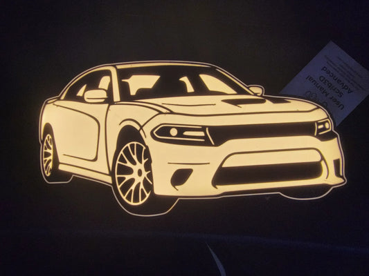 Dodge Charger LED Lightbox