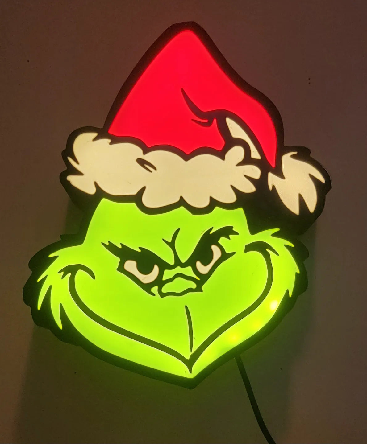 Grinch LED Lightbox