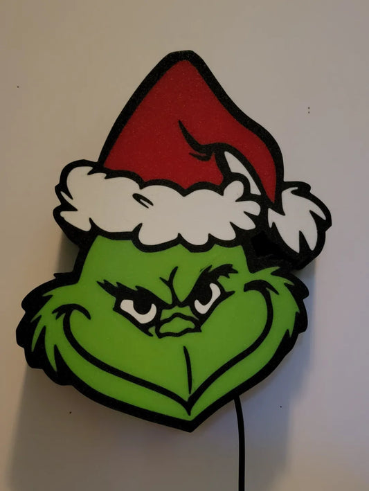 Grinch LED Lightbox