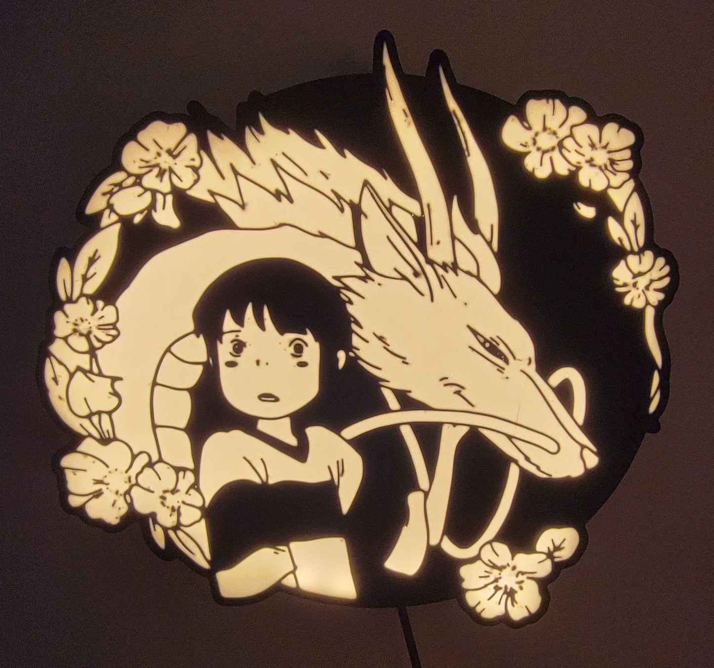 Spirited Away - Haku LED Lightbox