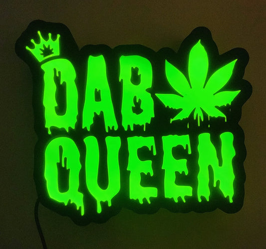 Dab Queen LED Lightbox