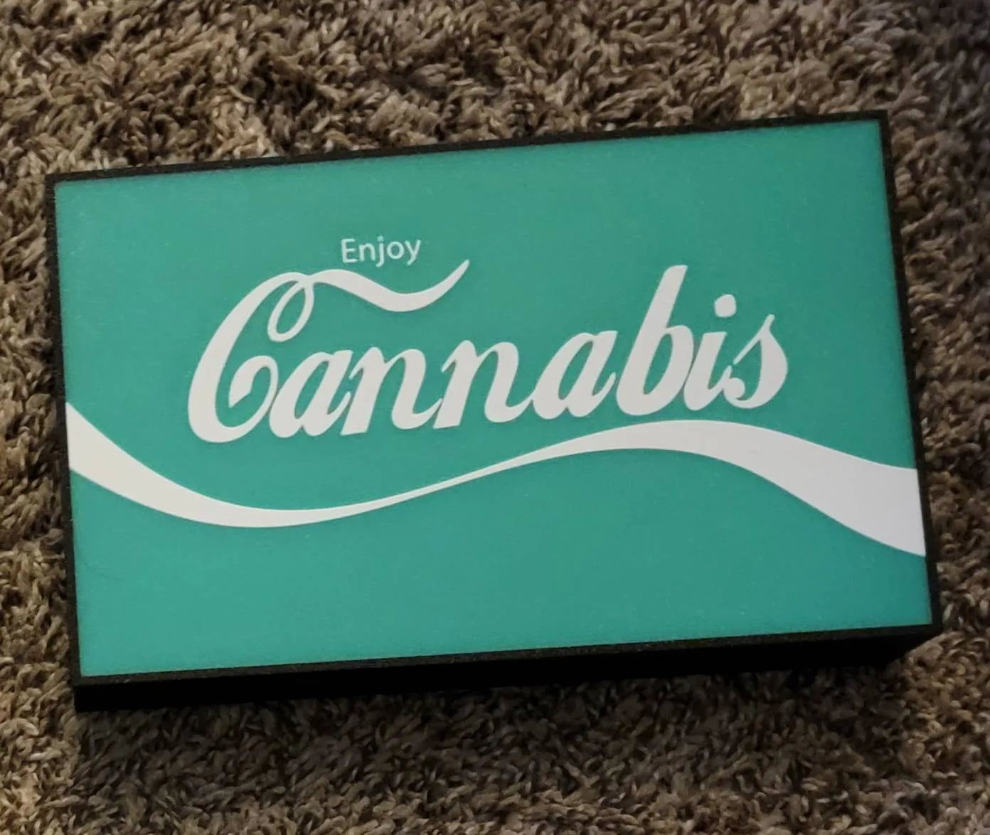 Enjoy Cannabis LED Lightbox